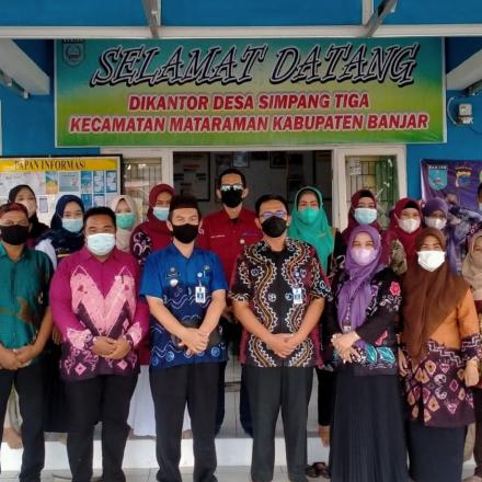 MONEV SMART KAMPUNG MANIS DI DESA SIMPANG TIGA