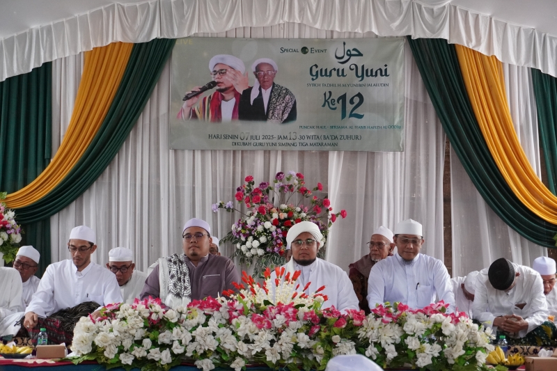 Ratusan Jamaah Hadiri Puncak Peringatan Haul ke-12 As Syekh Fadhil H. M. Yuni Bin Jalaludin 